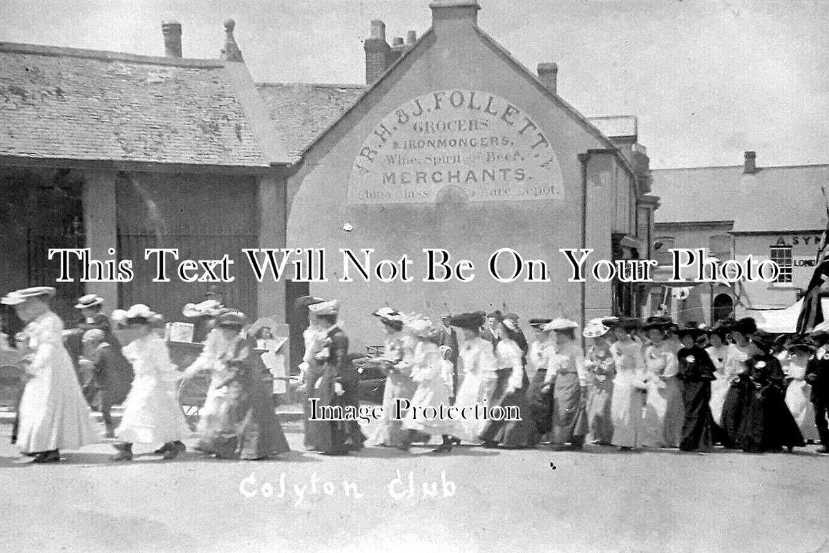 DE 4208 - Colyton Club, Devon c1908