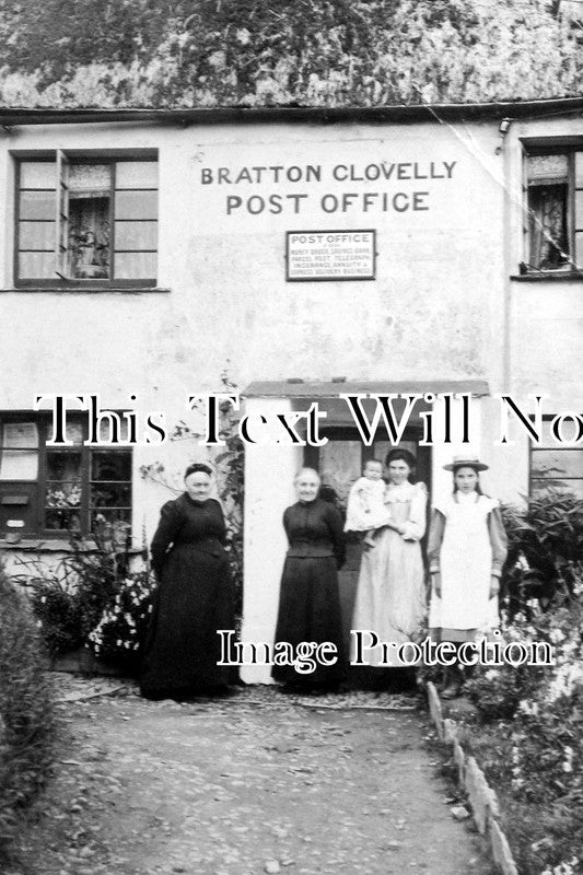 DE 422 - Bratton Clovelly Post Office, Devon c1905