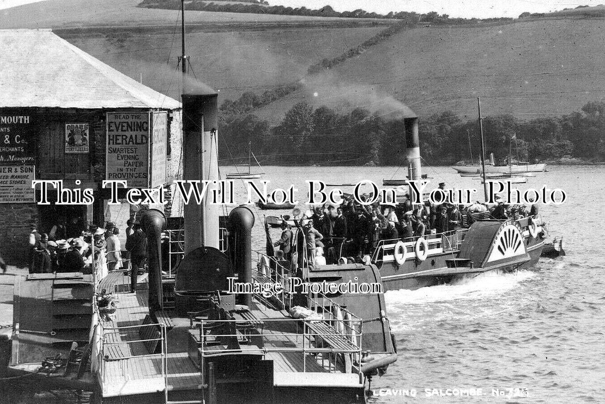 DE 4338 - Leaving Salcombe Harbour, Devon