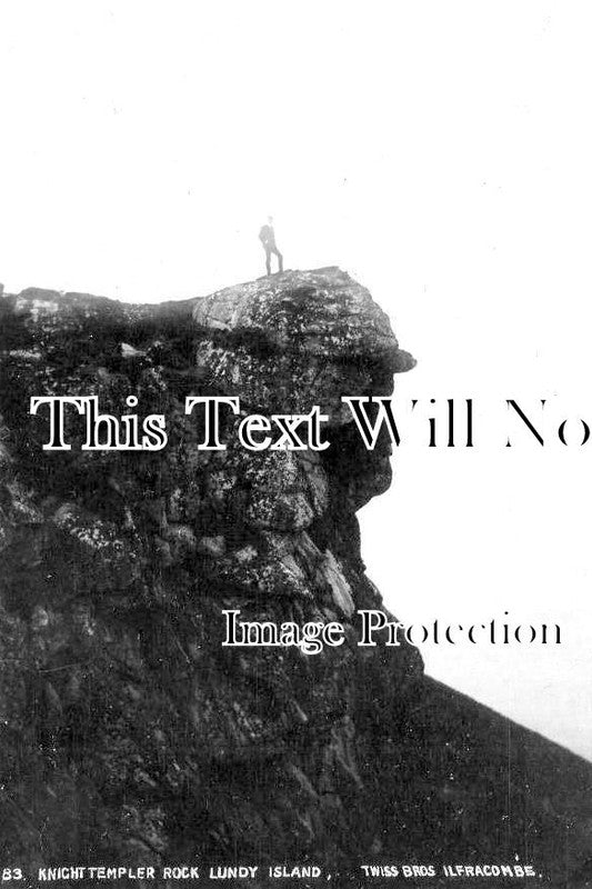 DE 4340 - Knight Templer Rock, Lundy Island, Devon