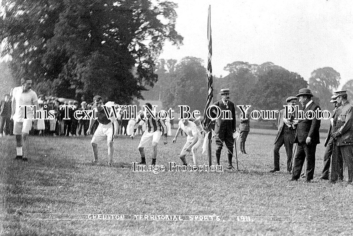 DE 4341 - Crediton Territorial Sports, Devon 1911
