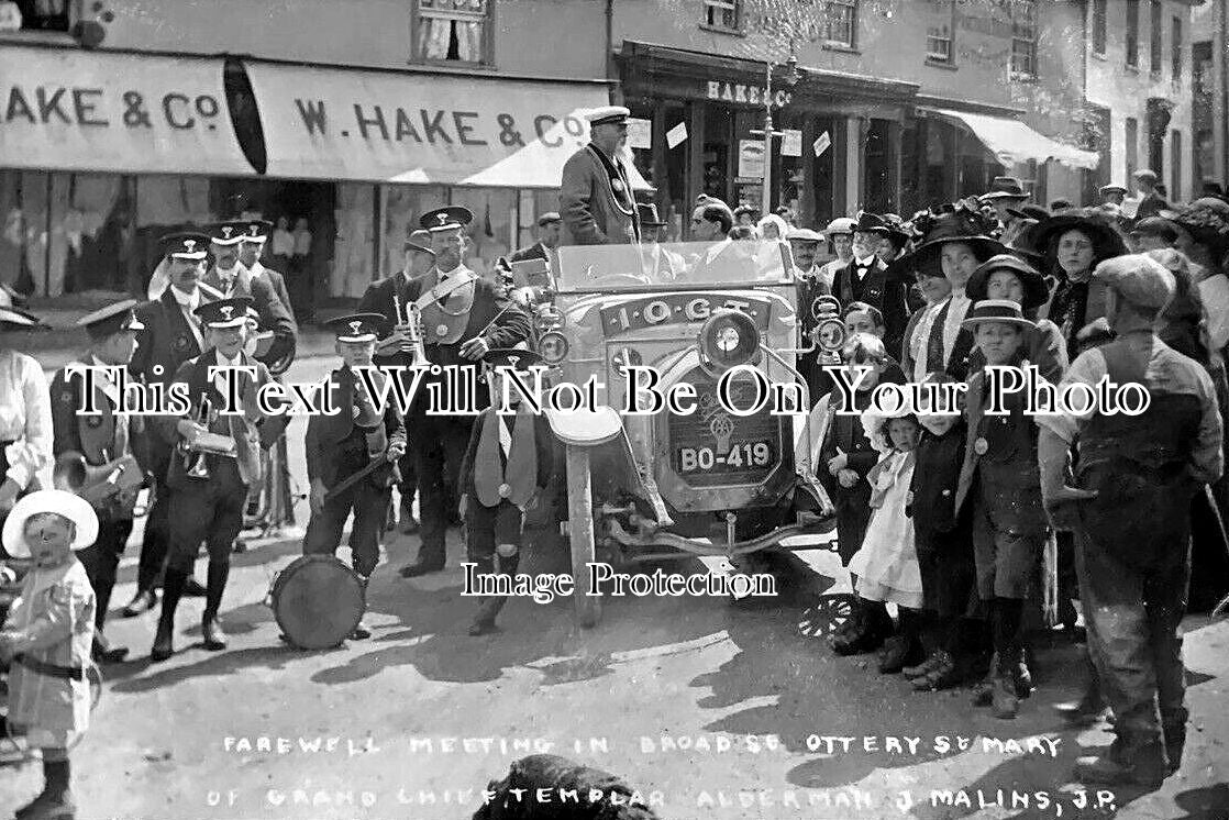 DE 4342 - Farewell Meeting, Ottery St Mary, Devon