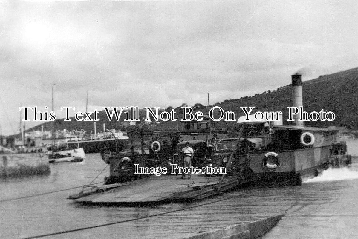DE 4360 - The Ferry, River Dart, Dartmouth, Totnes, Devon c1938