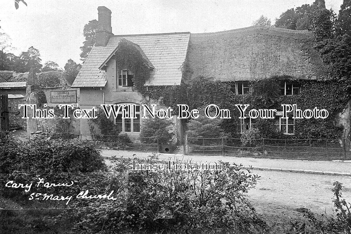 DE 4385 - Cary Farm, St Marychurch, Devon c1920
