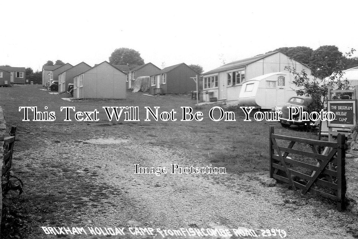 DE 4433 - Brixham Holiday Camp From Fishcombe Road, Devon