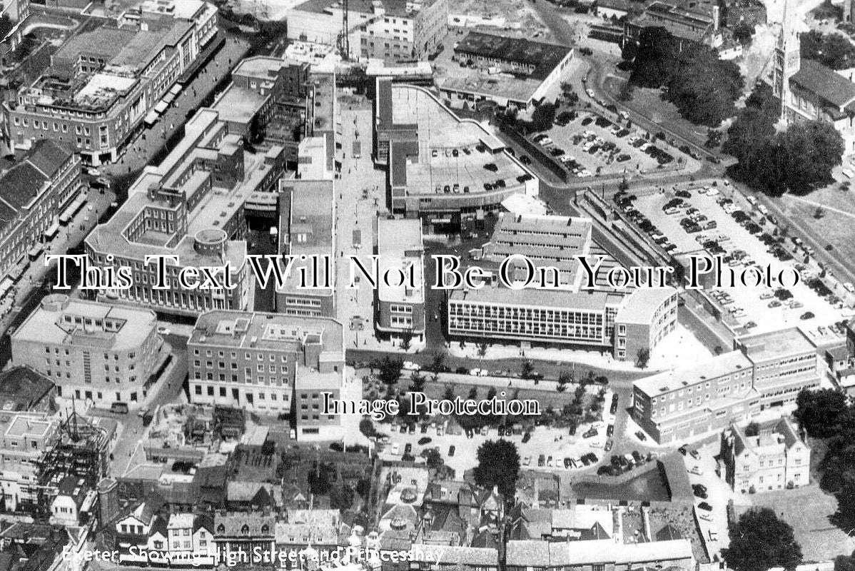 DE 4484 - Exeter Showing High Street & Princesshay, Devon