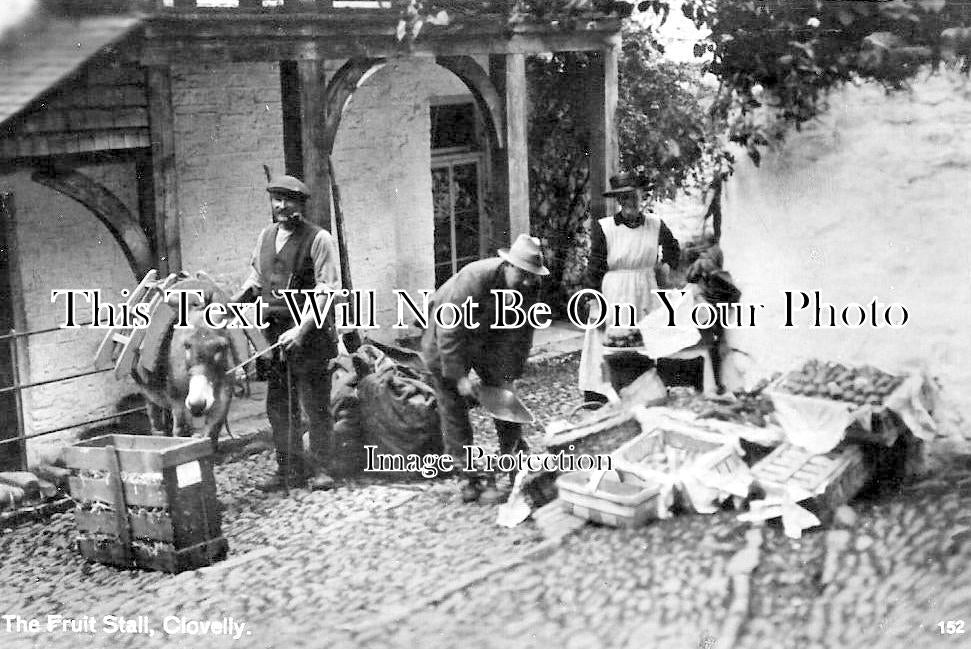 DE 4499 - The Fruit Stall, Clovelly, Devon