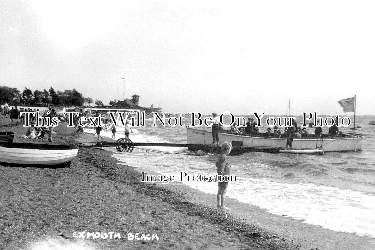DE 4504 - Exmouth Beach, Devon