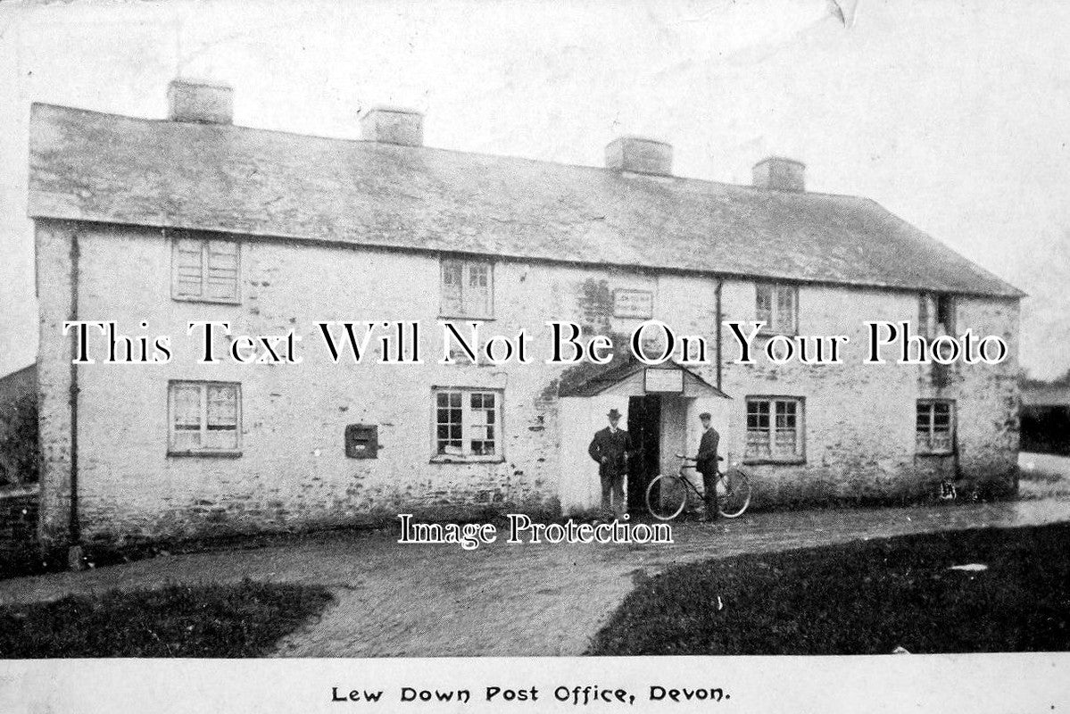 DE 471 - Lew Down Post Office, Devon c1904
