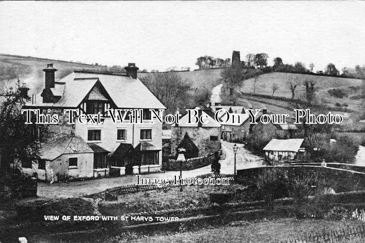DE 488 - Exford & St Marys Tower, Devon c1914