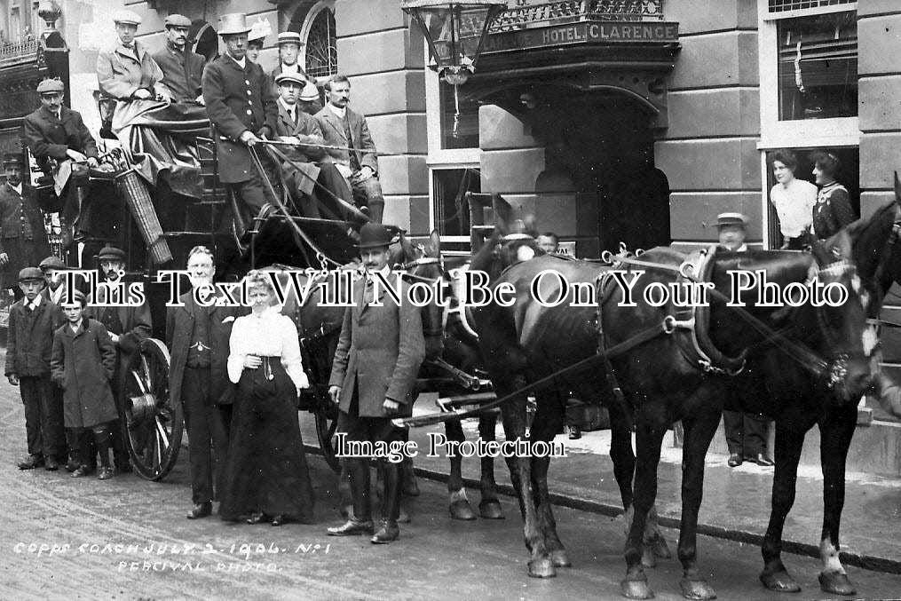DE 500 - Coach & Horses, Ilfracombe, Devon c1906