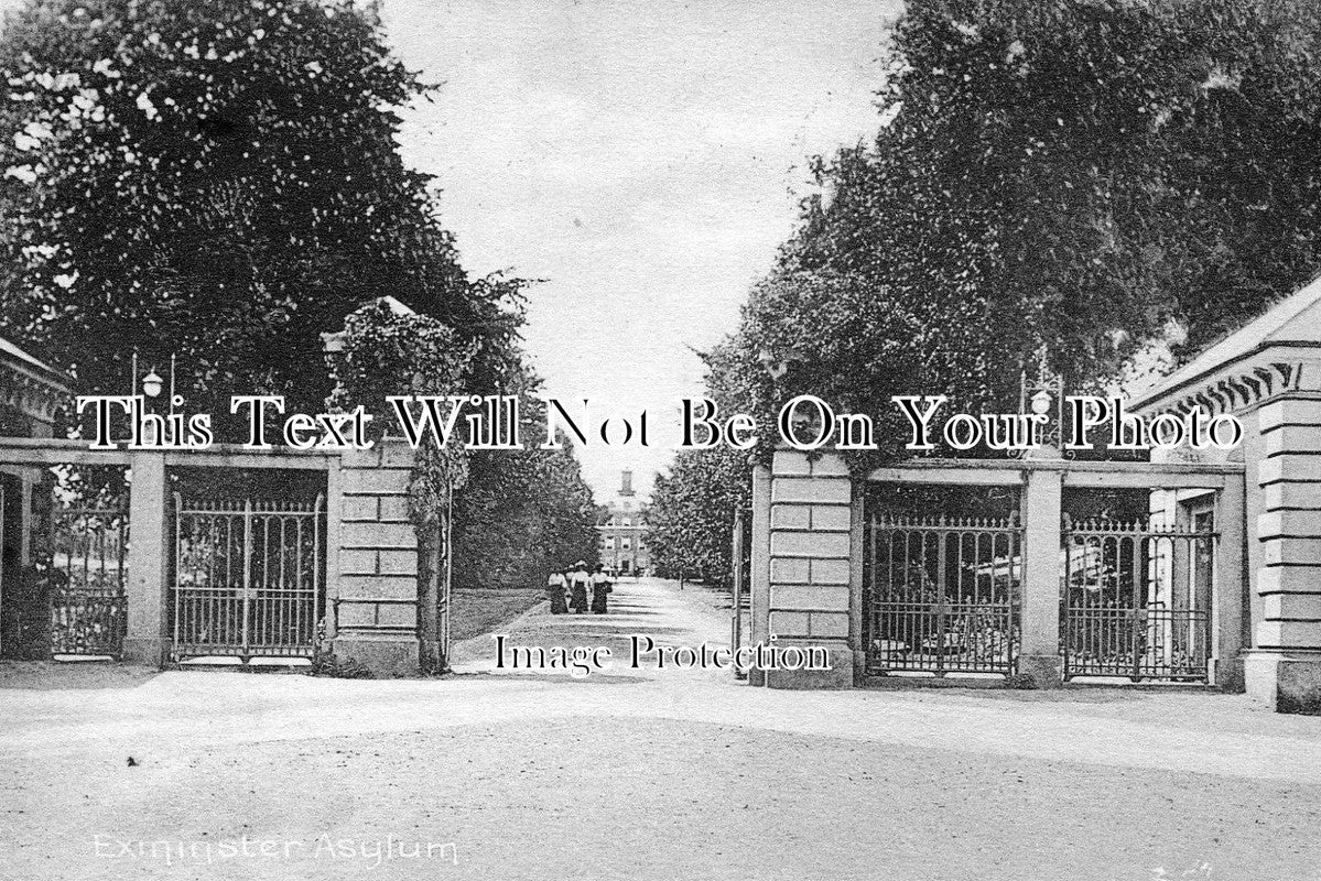 DE 507 - Asylum Hospital Entrance, Exeter, Devon c1912