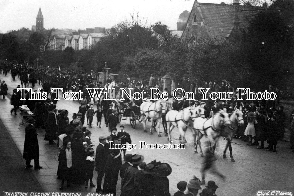 DE 528 - Election Celebration, Tavistock, Devon