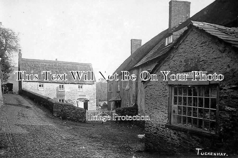 DE 535 - Tuckenhay Village Shop, Devon c1916