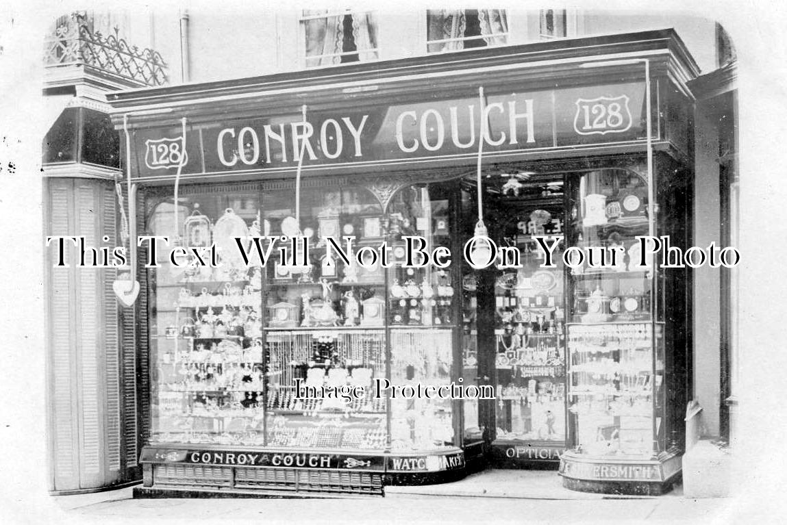 DE 541 - Conroy Couch Jeweller Watchmaker Shop, Union Street, Strand, Torquay, Devon