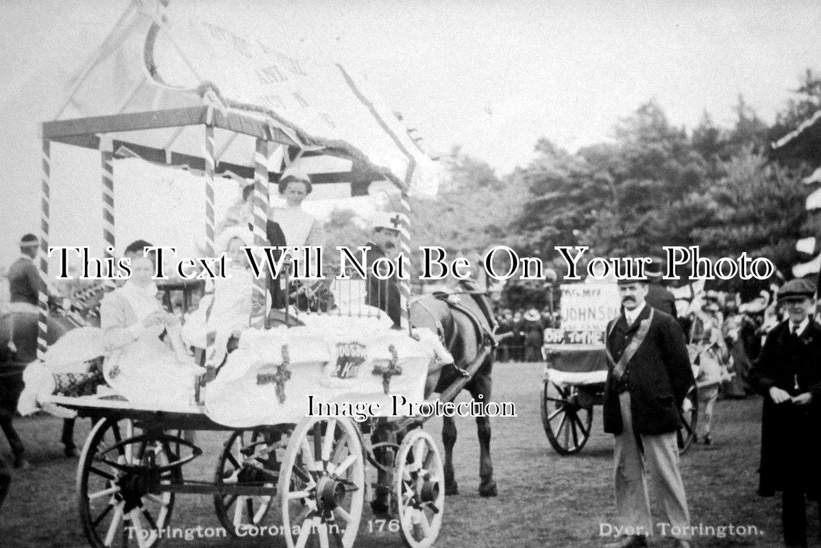 DE 593 Coronation Cottage Hospital Nurses Float, Torrington, Devon 1