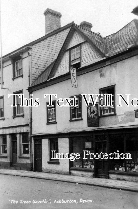 DE 616 - The Green Gazelle Tea Shop, Ashburton, Devon