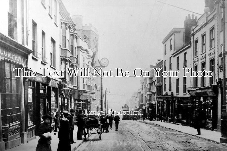 DE 631 - Fore Street, Exeter, Devon c1906