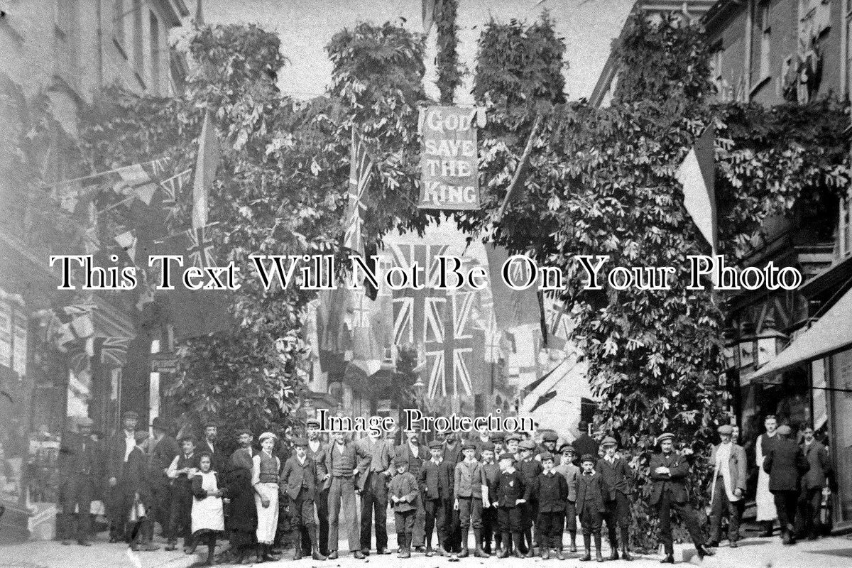DE 760 - Bideford Coronation Day Celebrations, Devon 1911