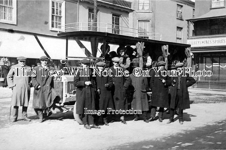 DE 806 - Charabanc Motor Car Coach, South Molton, Devon