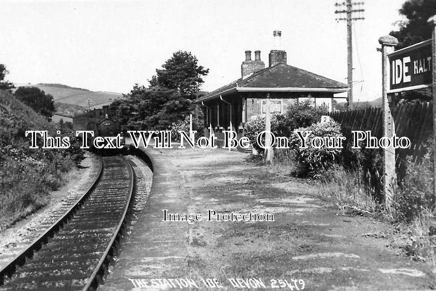 DE 859 - IDE Halt Railway Station, Devon