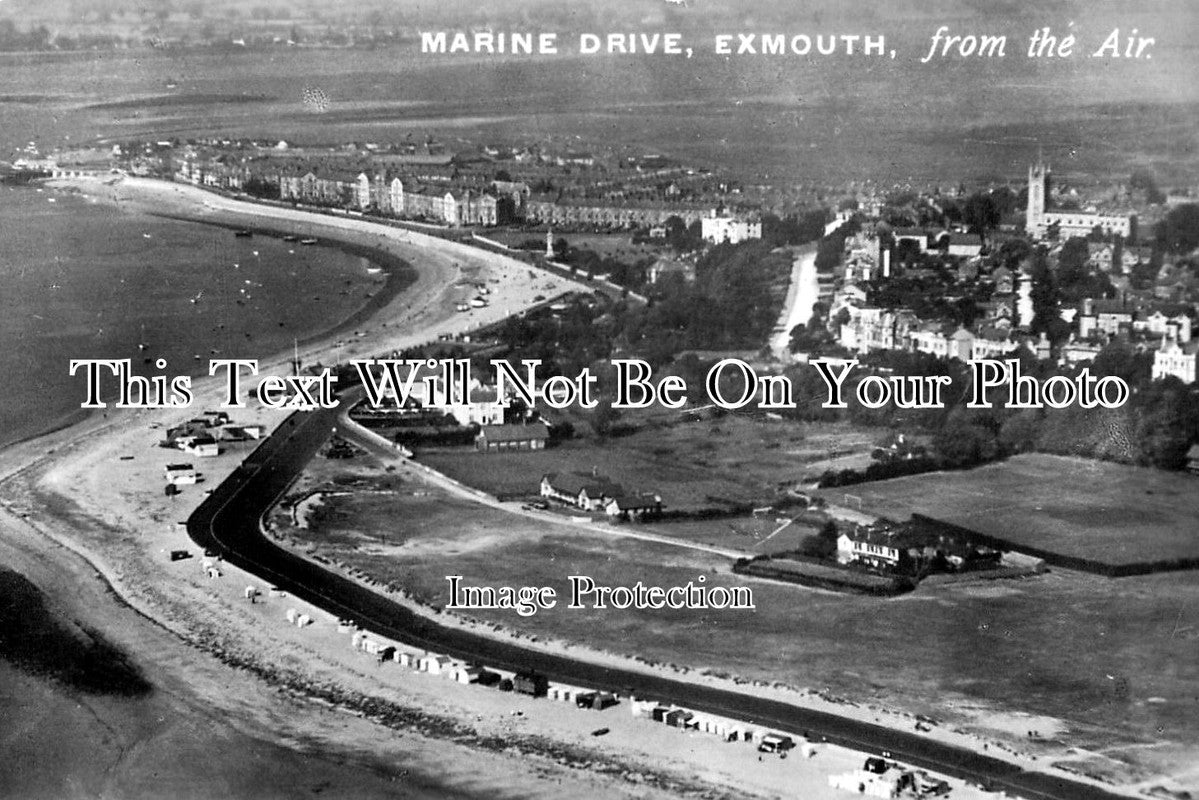 DE 885 - Marine Drive, Exmouth, Devon c1926
