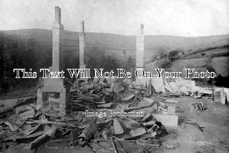 DE 959 - Destroyed Bungalows, Didworthy, Devon