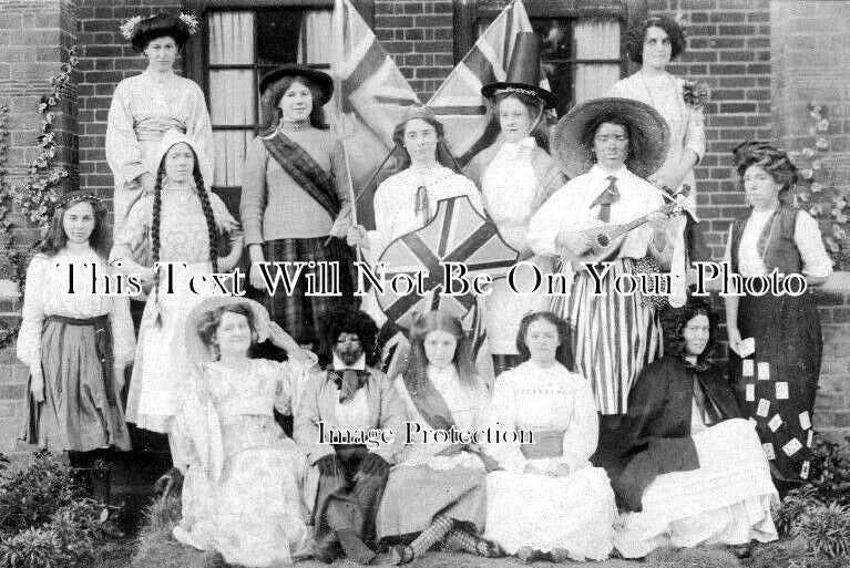 DO 1208 - Fancy Dress Ball, St Anns, Canford Cliffs, Bournemouth, Dorset 1912