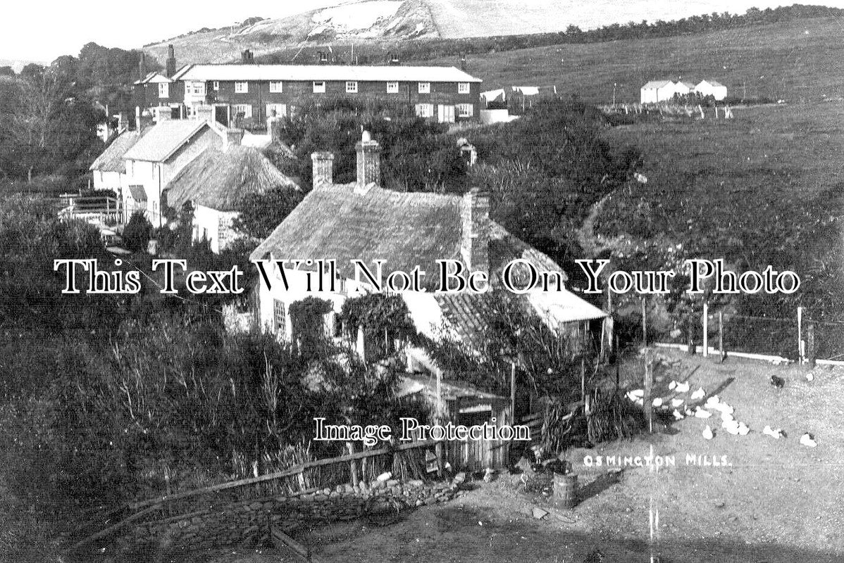 DO 1698 - Mills Cottages, Osmington, Weymouth, Dorset c1907