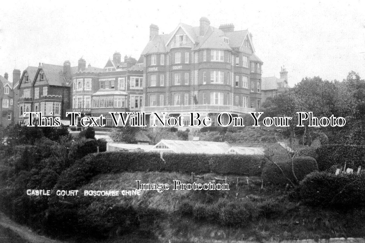 DO 2516 - Castle Court, Boscombe Chine, Bournemouth, Dorset c1905