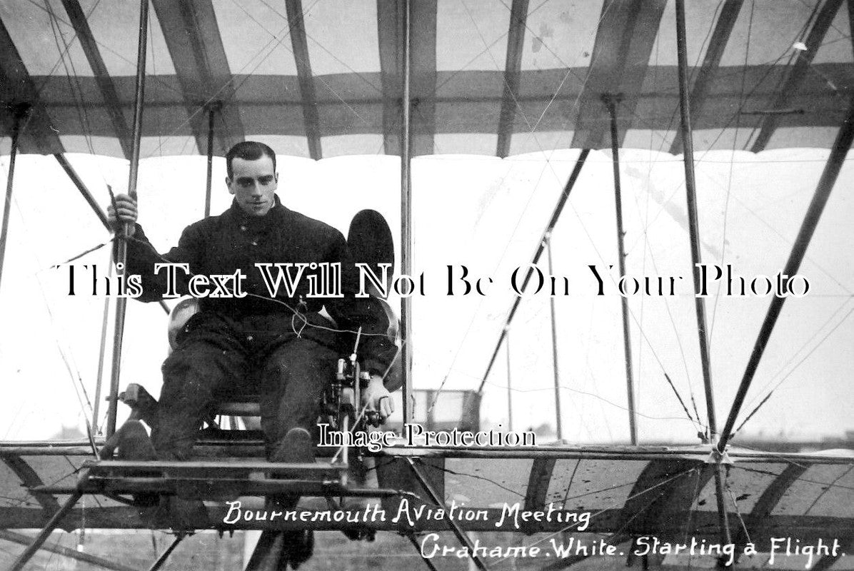 DO 2609 - Bournemouth Aviation Meeting, Aviator Grahame White, Dorset