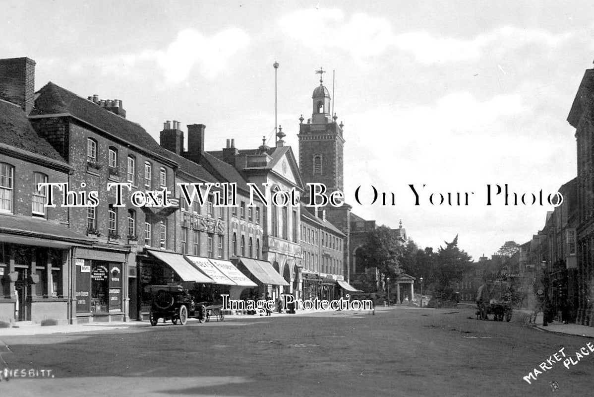 DO 2894 - Blandford Forum Market Place, Dorset c1914
