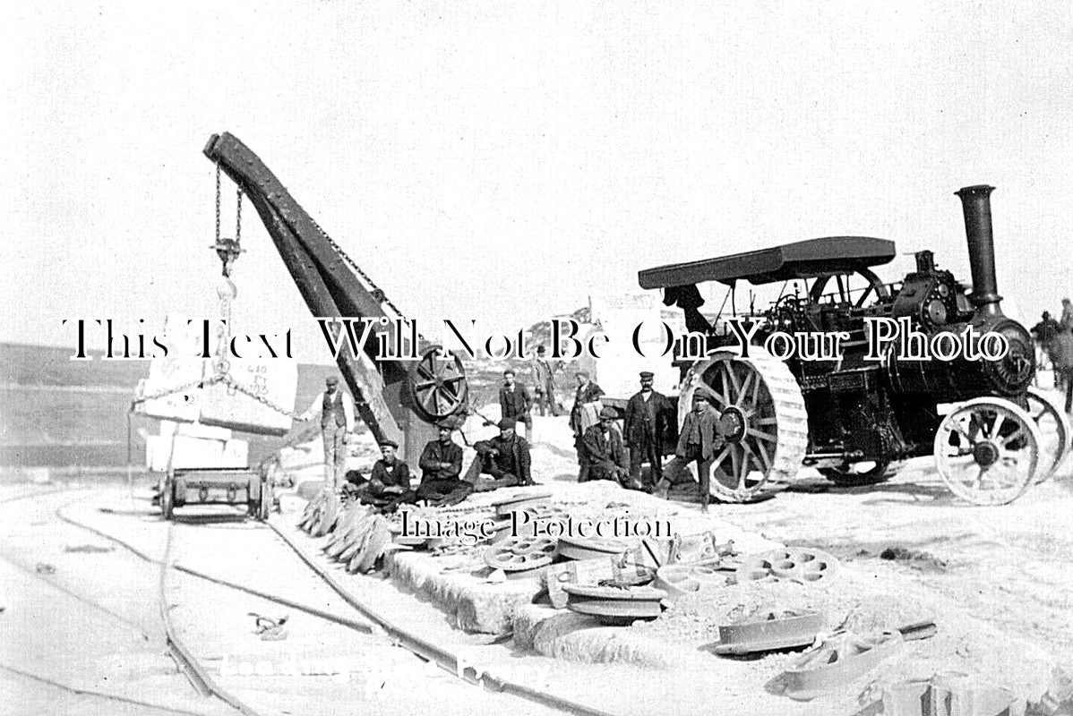 DO 3176 - Steam Traction Engine, Priory Corner, Portland, Dorset