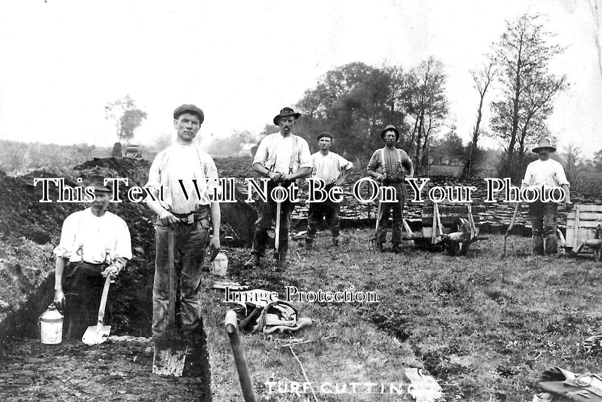 DO 3268 - Turf Cutting At Toller Porcorum, Dorset