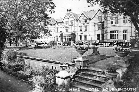 DO 3296 - Crag Head Hotel, Bournemouth, Dorset c1951