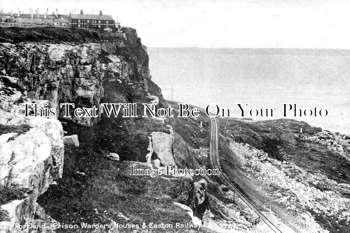 DO 3301 - Prison Warders Houses & Easton Railway, Portland, Dorset