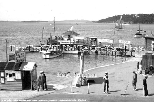 DO 3334 - The Harbour & Landing Stage, poole, Dorset