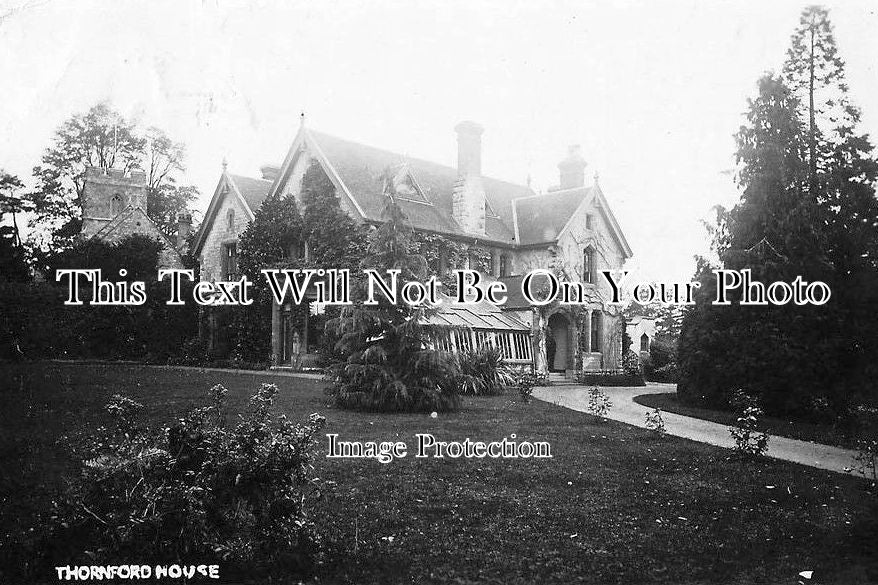 DO 807 - THe Rectory, Thornford House, Dorset c1909