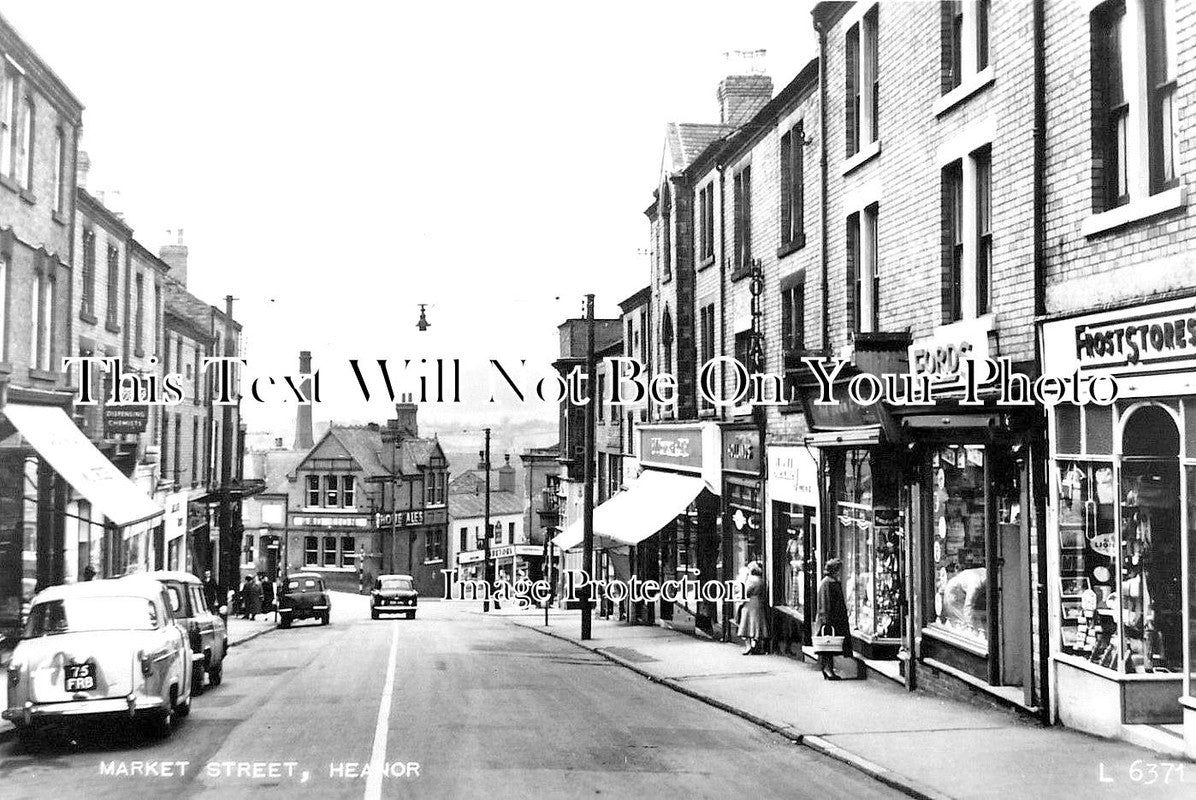 DR 1239 - Market Street, Heanor, Derbyshire c1958