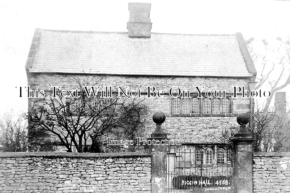 DR 1357 - Biggin Hall, Biggin In Hartington, Derbyshire c1905