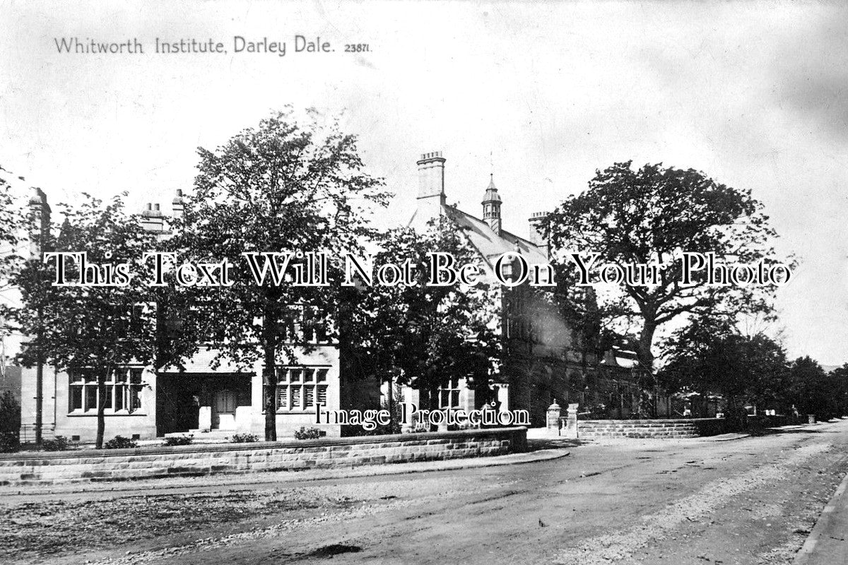 DR 1569 Whitworth Institute, Darley Dale, Derbyshire JB Archive