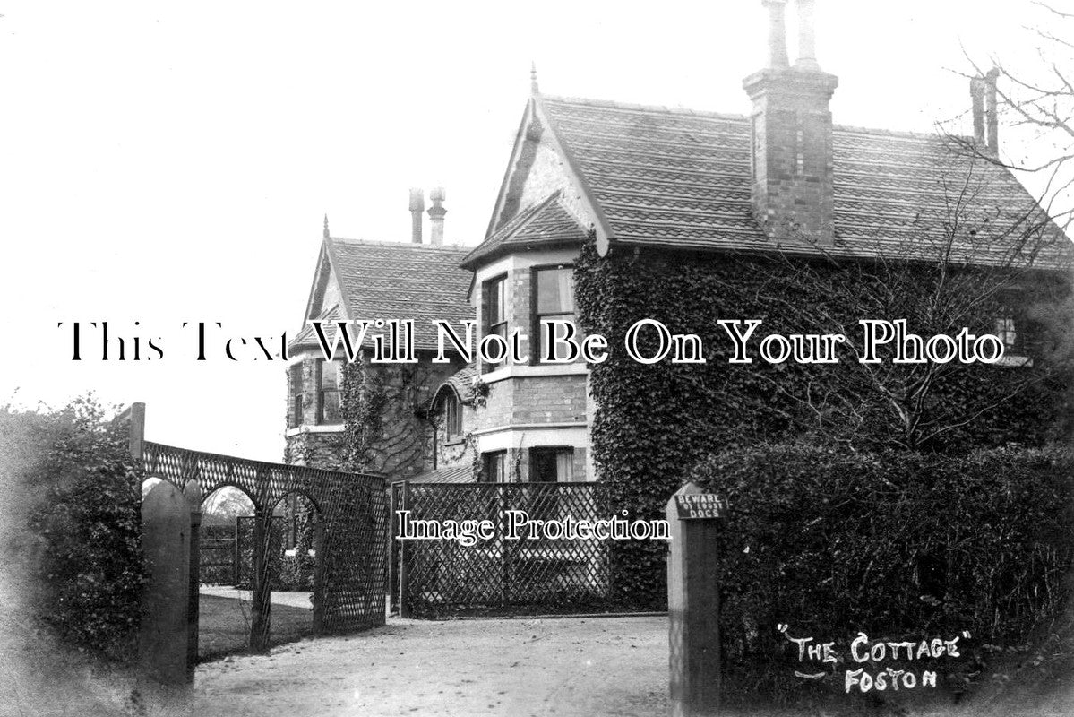 DR 1671 - The Cottage, Foston, Derbyshire c1904