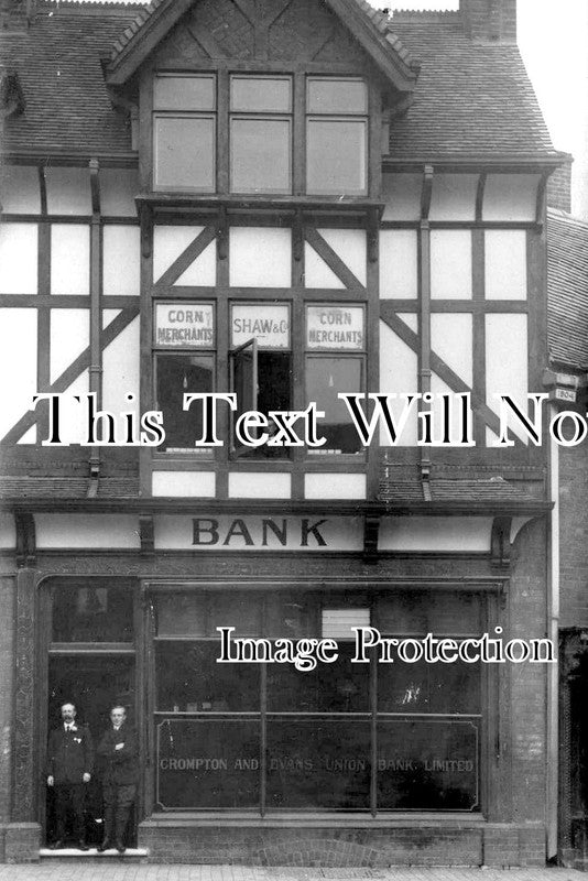 DR 1677 - Crompton & Evans Union Bank, Chesterfield, Derbyshire