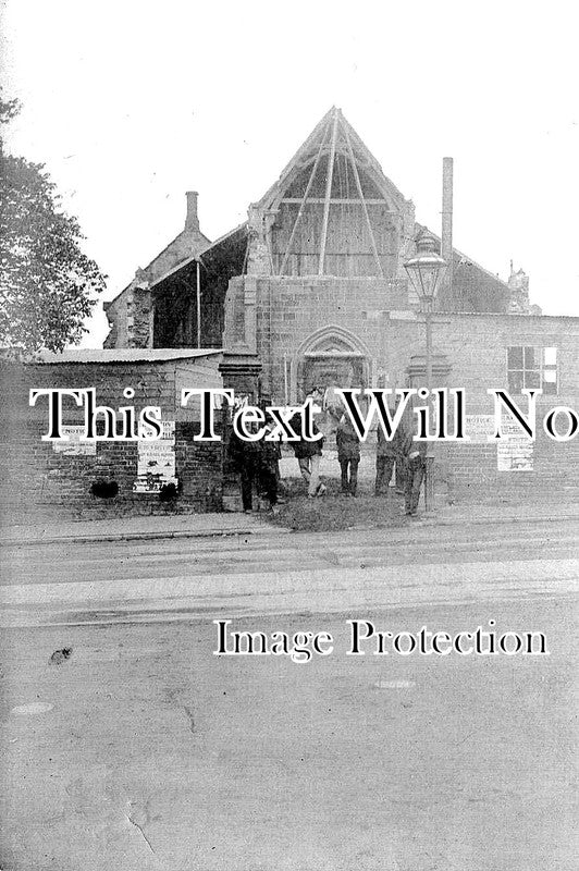 DR 1681 - Church Re-Build, Ilkeston, Derbyshire c1910
