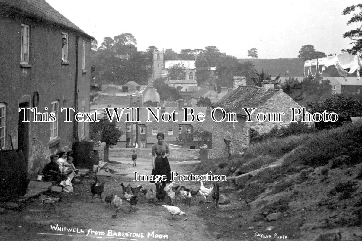 DR 1858 - Whitwell From Bablestone Moor, Derbyshire