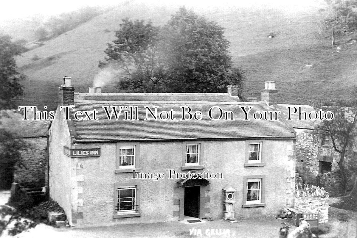 DR 1873 - Lilies Inn Via Gellia Near Matlock, Derbyshire
