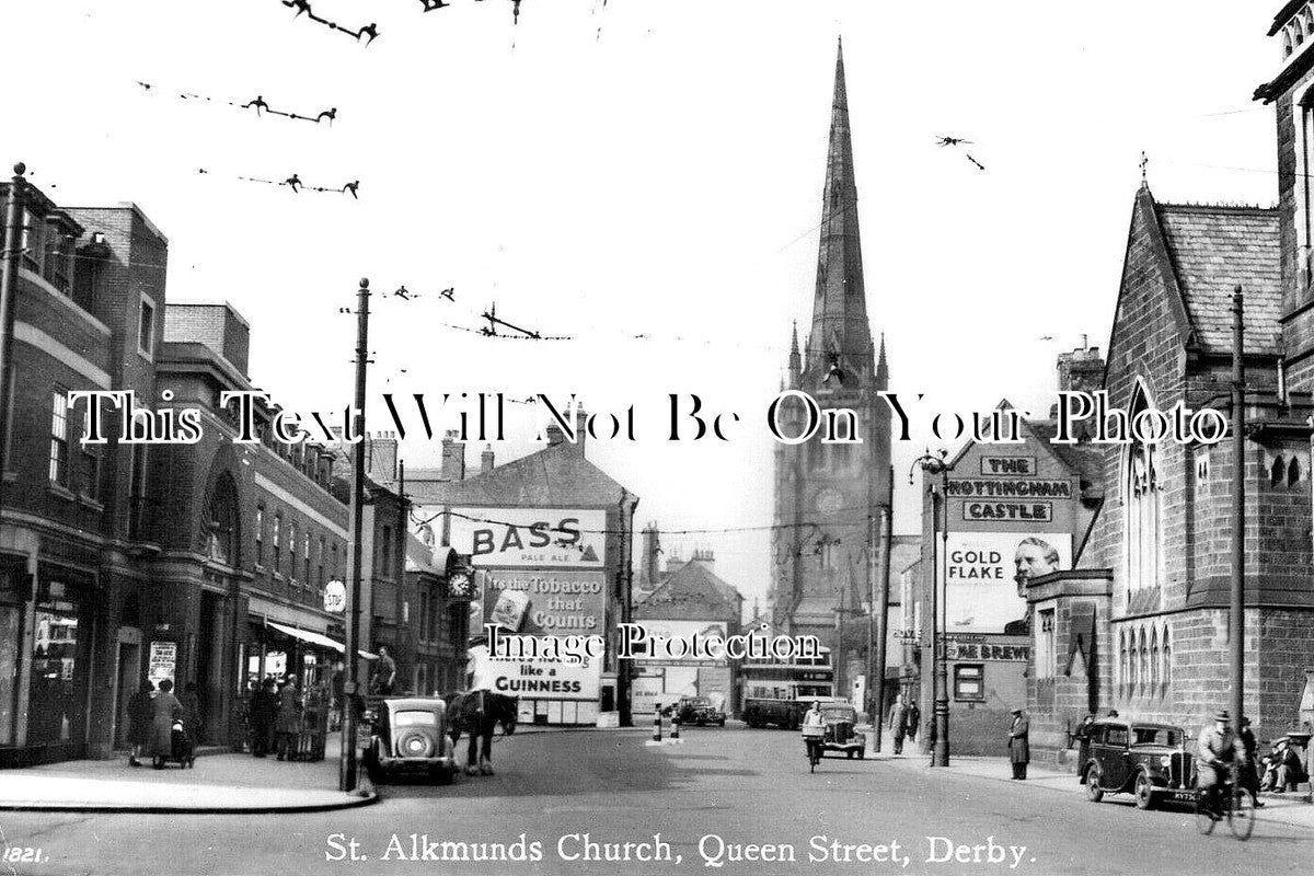 DR 1876 - St Alkmunds Church, Queen Street, Derby, Derbyshire