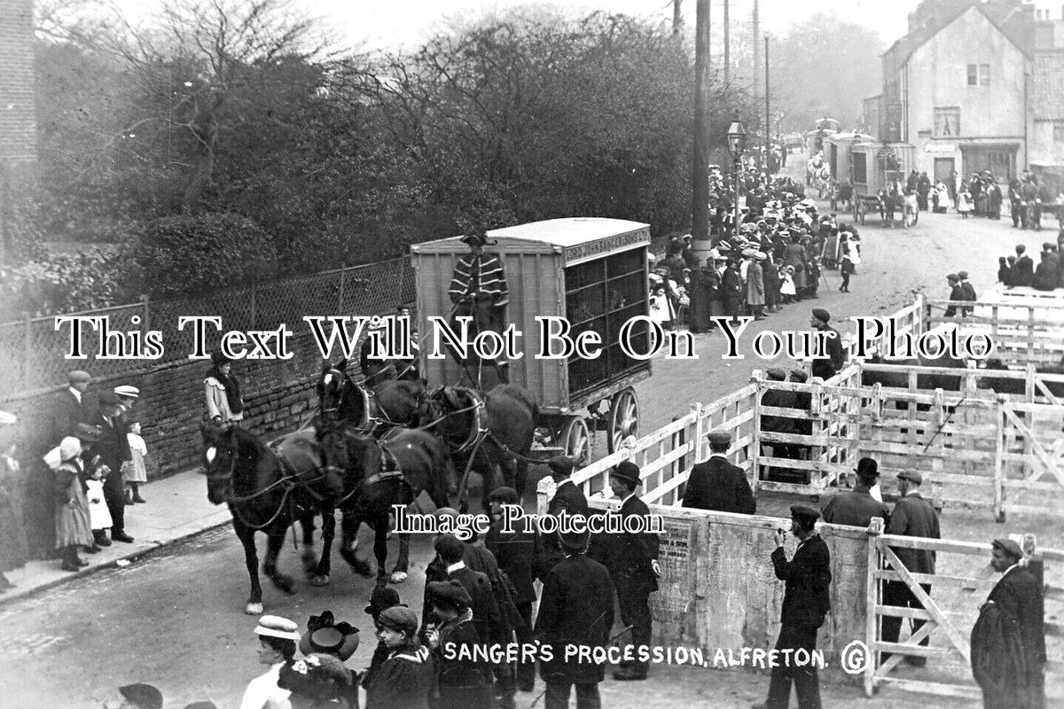 DR 1879 - Sangers Procession, Alfreton, Derbyshire