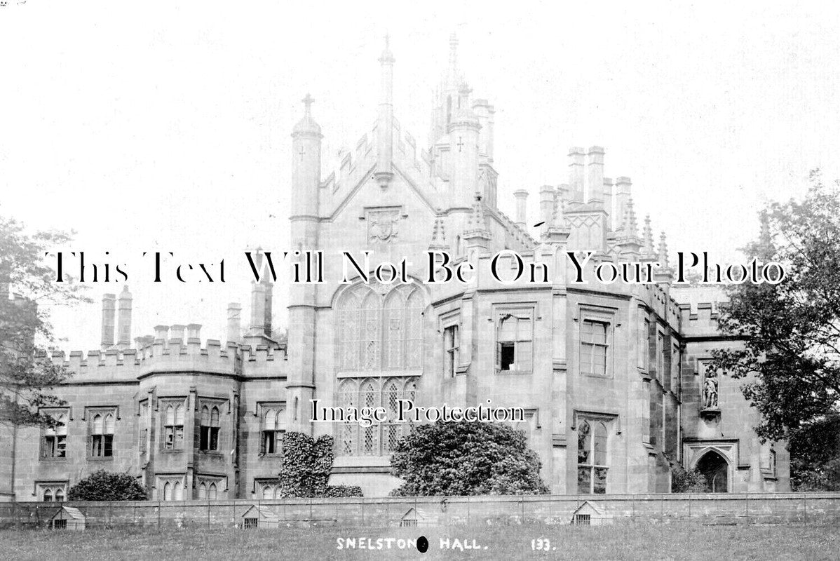 DR 1895 - Snelston Hall Near Ashbourne, Derbyshire