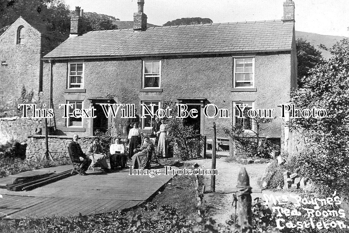 DR 1912 - Mrs Paynes Tea Rooms, Castleton, Derbyshire c1912